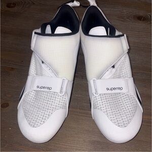 Nike SuperRep Cycle Women’s Cycling Shoes White Black CJ0775-100 Size 8
